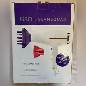 GSQ by Glamsquad Titanium Dryer. New in Box. NIB. 1875 Watts.